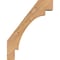 Ekena Millwork 5 1/2"W x 20"D x 26"H Merced Smooth Knee Brace, Western Red Cedar BRC06X20X26MRC00SWR - alternate 2